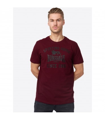 LONSDALE ΑΝΔΡΙΚΟ ΚΟΝΤΟΜΑΝΙΚΟ TORBAY oxblood