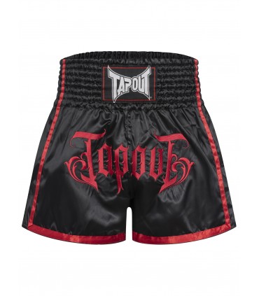 TAPOUT THAI SHORTS DIABLO black/red