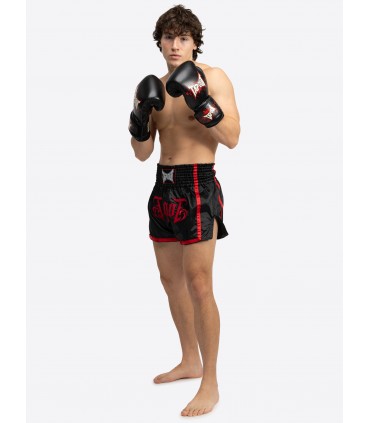 TAPOUT THAI SHORTS DIABLO black/red