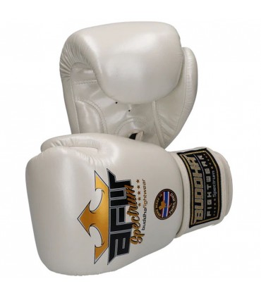 BUDDHA ΔΕΡΜΑΤΙΝΑ ΓΑΝΤΙΑ SPECTUM METALLIC white