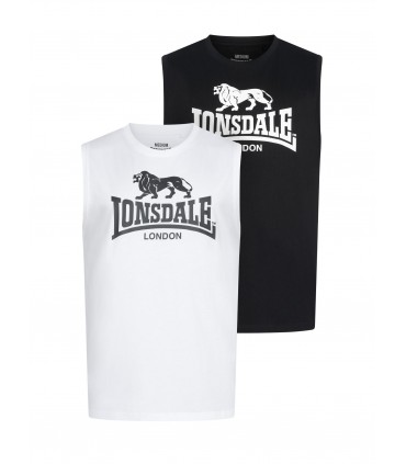 LONSDALE ΑΜΑΝΙΚΟ ΜΠΛΟΥΖΑΚΙ ROLLESTON White
