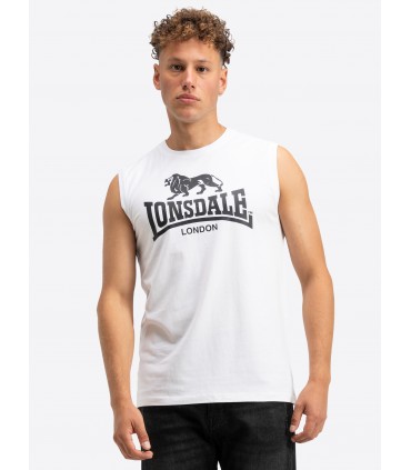 LONSDALE ΑΜΑΝΙΚΟ ΜΠΛΟΥΖΑΚΙ ROLLESTON White