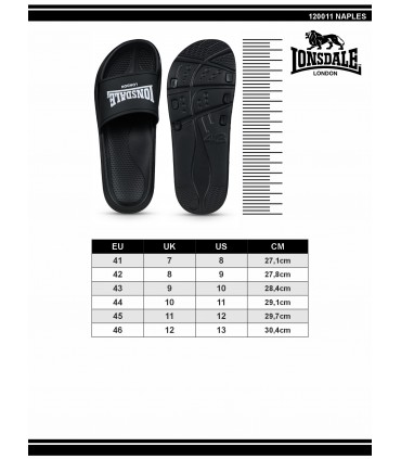 LONSDALE ΠΑΝΤΟΦΛΕΣ NAPLES Black