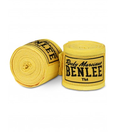 BENLEE HANDWRAPS yellow 450cm elastic