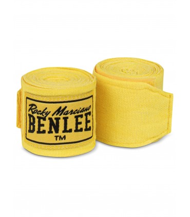 BENLEE HANDWRAPS yellow 450cm elastic