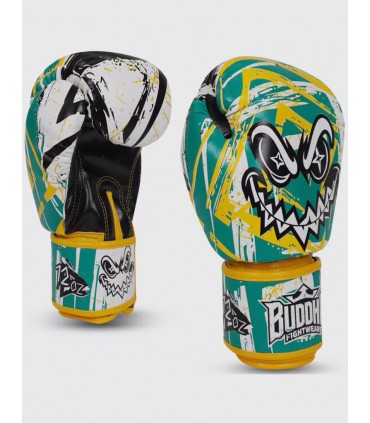 BUDDHA ΠΑΙΔΙΚΑ ΓΑΝΤΙΑ CREEPY green/white