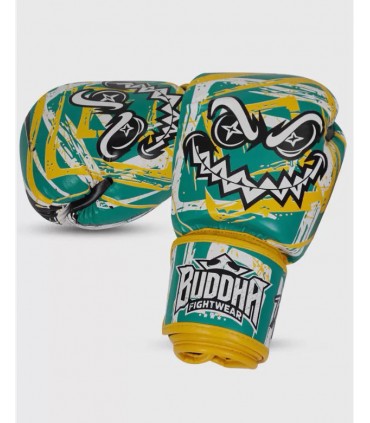 BUDDHA ΠΑΙΔΙΚΑ ΓΑΝΤΙΑ CREEPY green/white