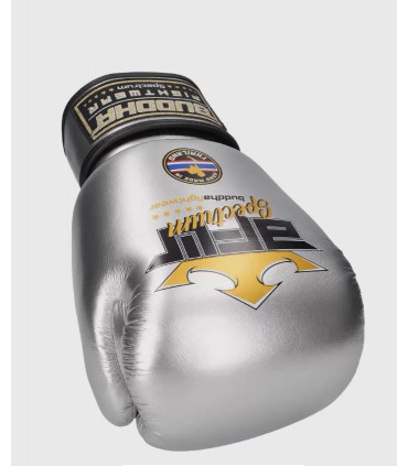 BUDDHA ΔΕΡΜΑΤΙΝΑ ΓΑΝΤΙΑ SPECTRUM METALLIC silver