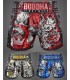 BUDDHA MUAY THAI SHORTS DRAGON blue