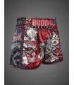 BUDDHA MUAY THAI SHORTS DRAGON red