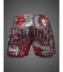 BUDDHA MUAY THAI SHORTS DRAGON red