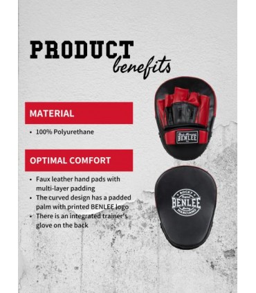 BENLEE ΣΤΟΧΟΙ ΠΡΟΠΟΝΗΣΗΣ DEWEY black-red