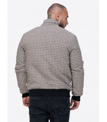 LONSDALE ΑΝΔΡΙΚΟ ΜΠΟΥΦΑΝ TREGONY beige/black