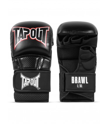 TAPOUT ΔΕΡΜΑΤΙΝΑ ΓΑΝΤΙΑ MMA BRAWL black
