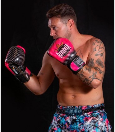 BUDDHA ΓΑΝΤΙΑ ΠΡΟΠΟΝΗΣΗΣ TITANIUM pink