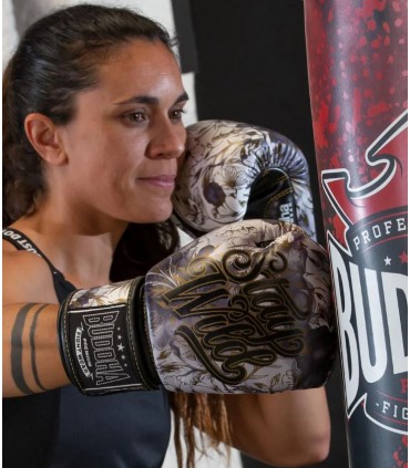 BUDDHA ΓΑΝΤΙΑ ΠΡΟΠΟΝΗΣΗΣ STAY WILD black/white