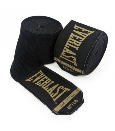 EVERLAST ELITE HAND WRAPS 455cm black
