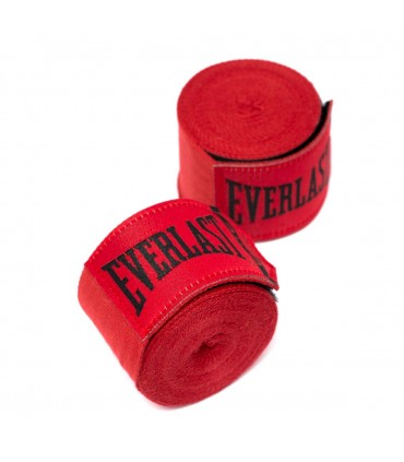 EVERLAST ELITE HAND WRAPS 455cm red