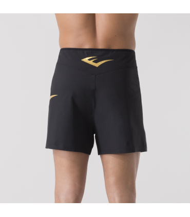 EVERLAST MMA SHORTS METALLIC black/gold