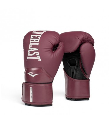 EVERLAST ELITE 2 BOXING GLOVES Bordeaux