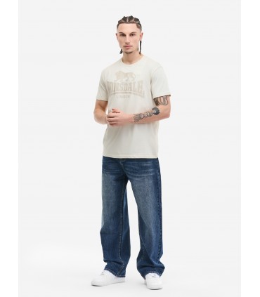 LONSDALE ΚΟΝΤΟΜΑΝΙΚΟ LOGO beige