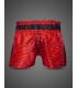 BUDDHA MUAY THAI SHORTS SNAKE red
