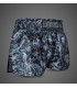 BUDDHA MUAY THAI SHORTS DARK GARDEN black/grey