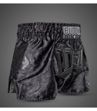 BUDDHA MUAY THAI SHORTS KANOK black