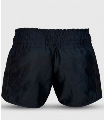 BUDDHA MUAY THAI SHORTS RETRO black