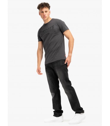 LONSDALE ΚΟΝΤΟΜΑΝΙΚΟ LOGO KAI Anthracite