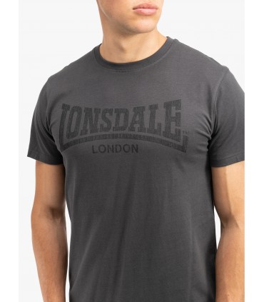 LONSDALE ΚΟΝΤΟΜΑΝΙΚΟ LOGO KAI Anthracite