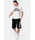 LONSDALE ΑΝΔΡΙΚΗ ΒΕΡΜΟΥΔΑ LOGO JAM black