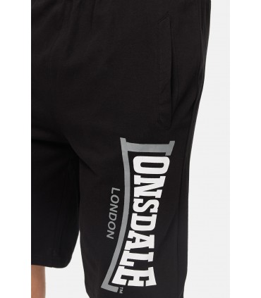 LONSDALE ΑΝΔΡΙΚΗ ΒΕΡΜΟΥΔΑ LOGO JAM black