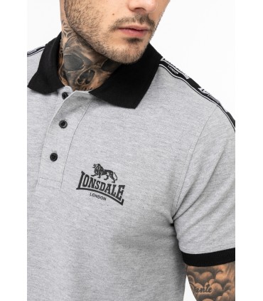 LONSDALE POLO ΜΠΛΟΥΖΑΚΙ SETTER Grey/Black