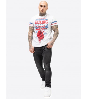 LONSDALE ΚΟΝΤΟΜΑΝΙΚΟ CRUGMEER White/Blue/Red