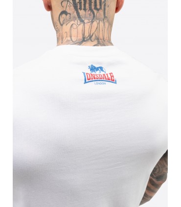 LONSDALE ΚΟΝΤΟΜΑΝΙΚΟ CRUGMEER White/Blue/Red