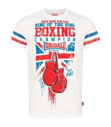LONSDALE ΚΟΝΤΟΜΑΝΙΚΟ CRUGMEER White/Blue/Red