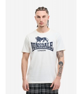 LONSDALE ΚΟΝΤΟΜΑΝΙΚΟ LOGO ecru