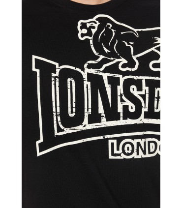 LONSDALE ΑΝΔΡΙΚΟ T SHIRT LANGSETT black