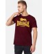 LONSDALE ΚΟΝΤΟΜΑΝΙΚΟ LOGO oxblood