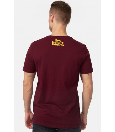 LONSDALE ΚΟΝΤΟΜΑΝΙΚΟ LOGO oxblood