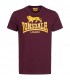LONSDALE ΚΟΝΤΟΜΑΝΙΚΟ LOGO oxblood