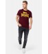 LONSDALE ΚΟΝΤΟΜΑΝΙΚΟ LOGO oxblood