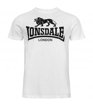 LONSDALE ΚΟΝΤΟΜΑΝΙΚΟ LOGO white
