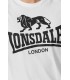 LONSDALE ΚΟΝΤΟΜΑΝΙΚΟ LOGO white