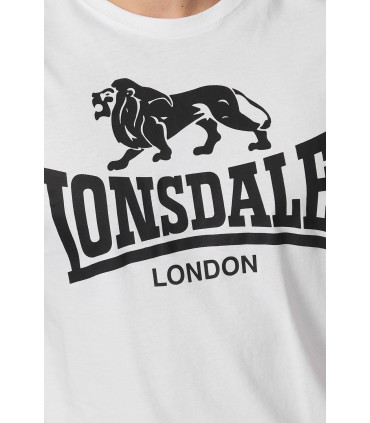 LONSDALE ΚΟΝΤΟΜΑΝΙΚΟ LOGO white