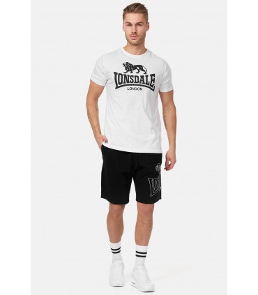 LONSDALE ΚΟΝΤΟΜΑΝΙΚΟ LOGO white