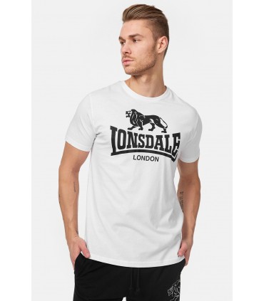 LONSDALE ΚΟΝΤΟΜΑΝΙΚΟ LOGO white