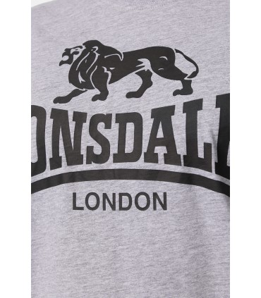 LONSDALE ΚΟΝΤΟΜΑΝΙΚΟ LOGO grey