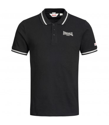 LONSDALE ΑΝΔΡΙΚΟ POLO CAUSTON black
